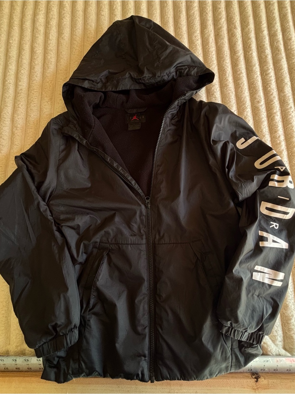Jordan Kid’s Black Hooded Jacket